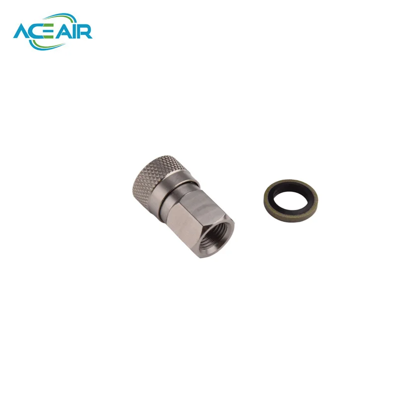 PCP Quick Connector Stainless Steel Male 1/8BSP 1/8NPT M10x1