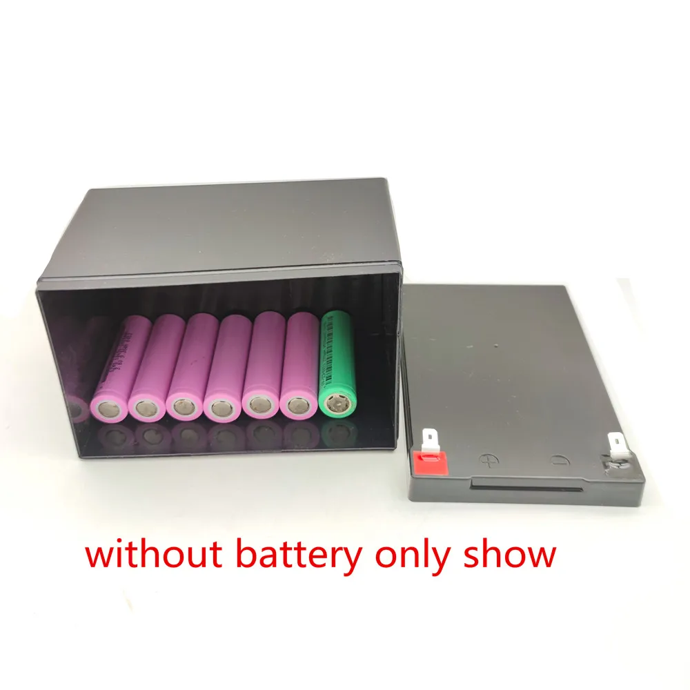 Replace 12v 12a Lead-Acid Battery Case for Electric Sprayer UPS Solar Power Li Ion Special Plastic Box HENGCHANG Dropshipping