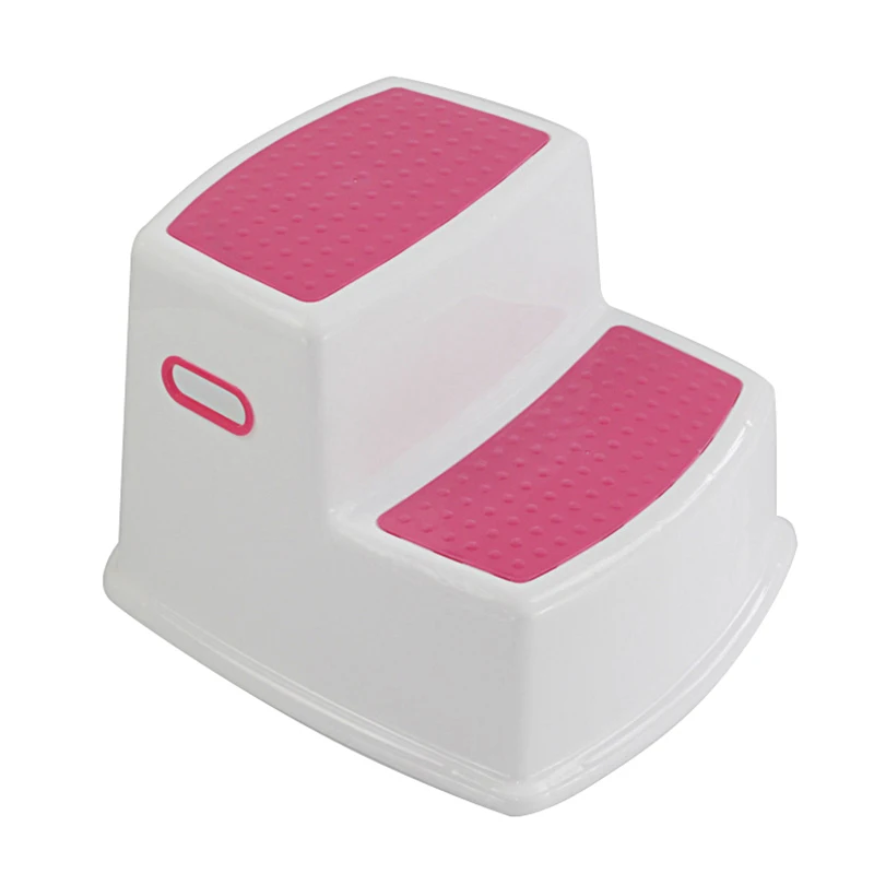 Thicken Kids 2-step Stool Anti-slip Toddler Stool for Toilet Potty Bathroom Kitchen In Stock