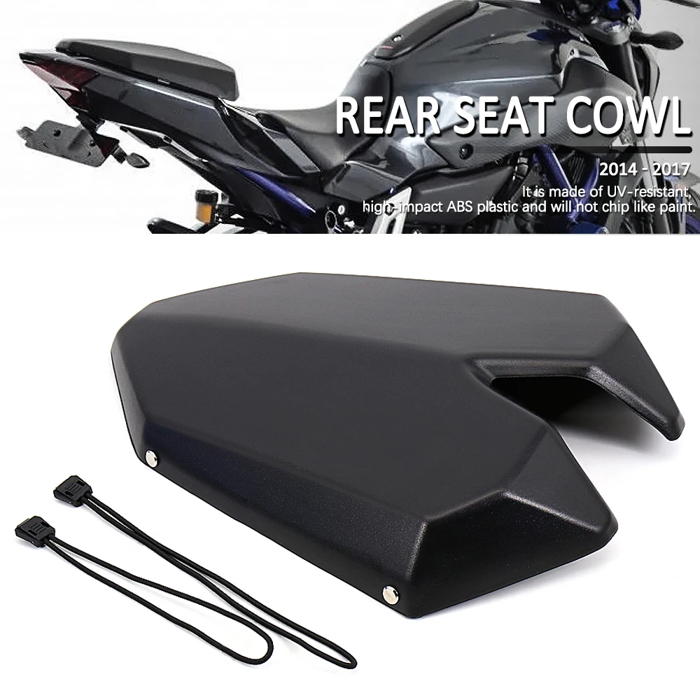 

MT-07 New Motorcycle Passenger Rear Pillion Seat Cowl Cover Fairing For Yamaha MT07 MT 07 mt07 2014 2015 2016 2017 Black