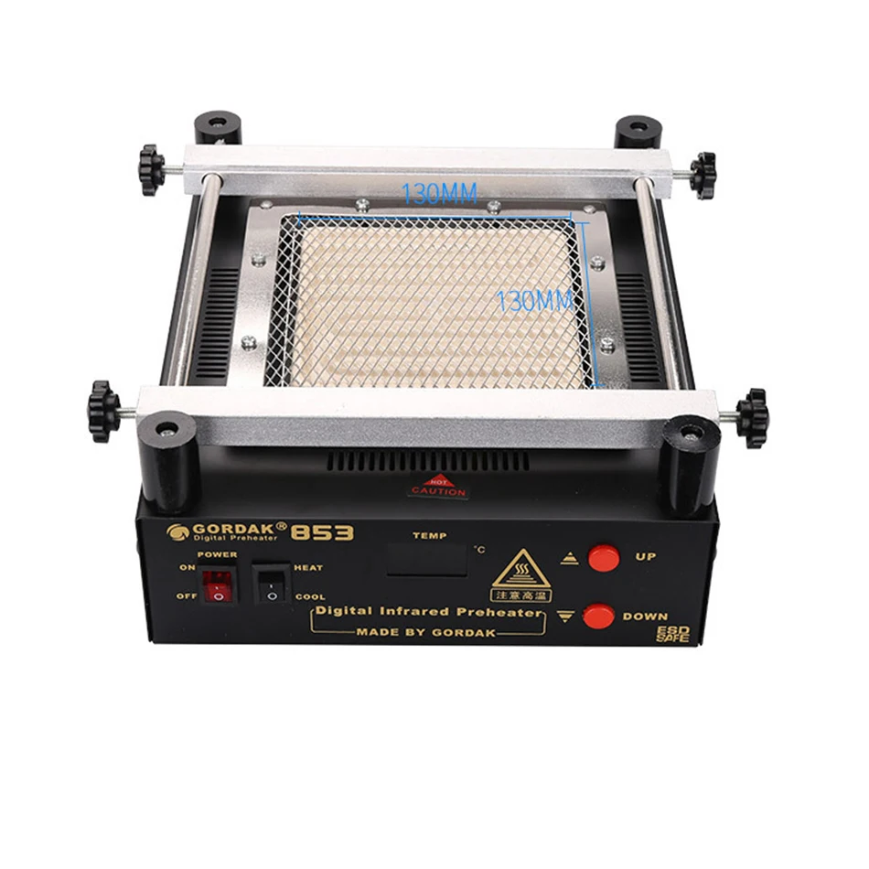 Gordak 853 IR infrared preheater BGA disassembly and assembly heating soldering station PCB board desoldering BGA Rework Station