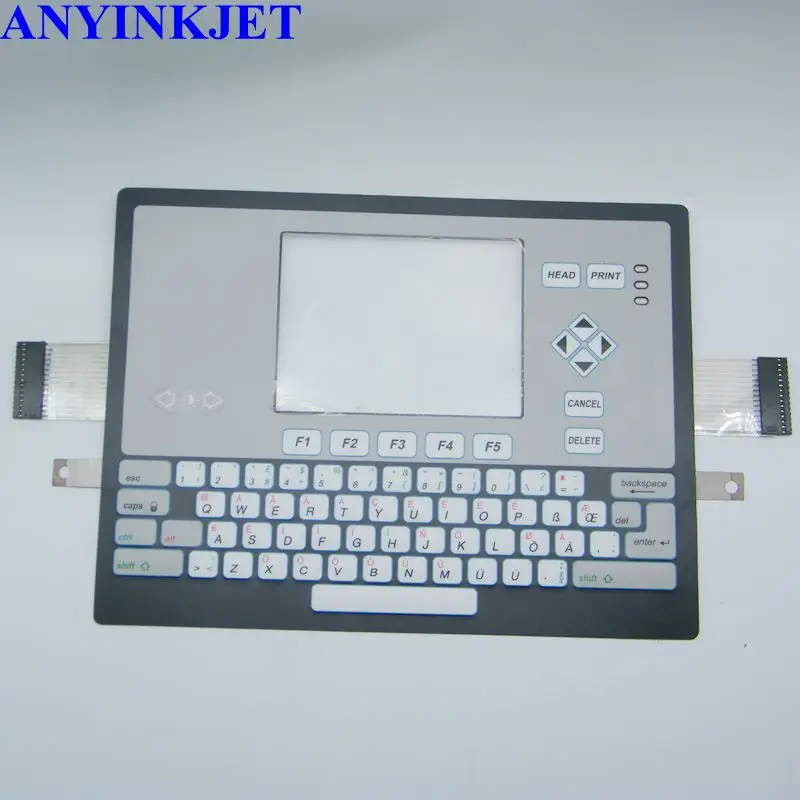 Used for Videojet EXCEL keyboard membrane keypad display for Videojet EXCEL 170i 2000 printer