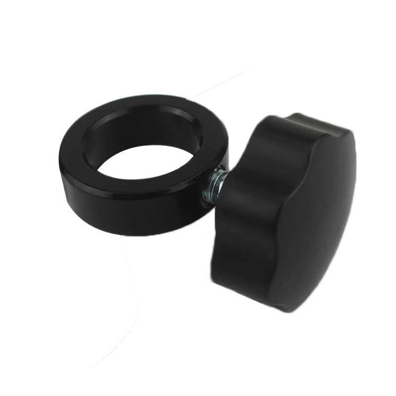 Microscopio estéreo industrial de 32mm/25mm, soporte de anillo de posición fija, adaptador de barra de Pilar de columna de Metal con piezas de Microscopio de tornillo