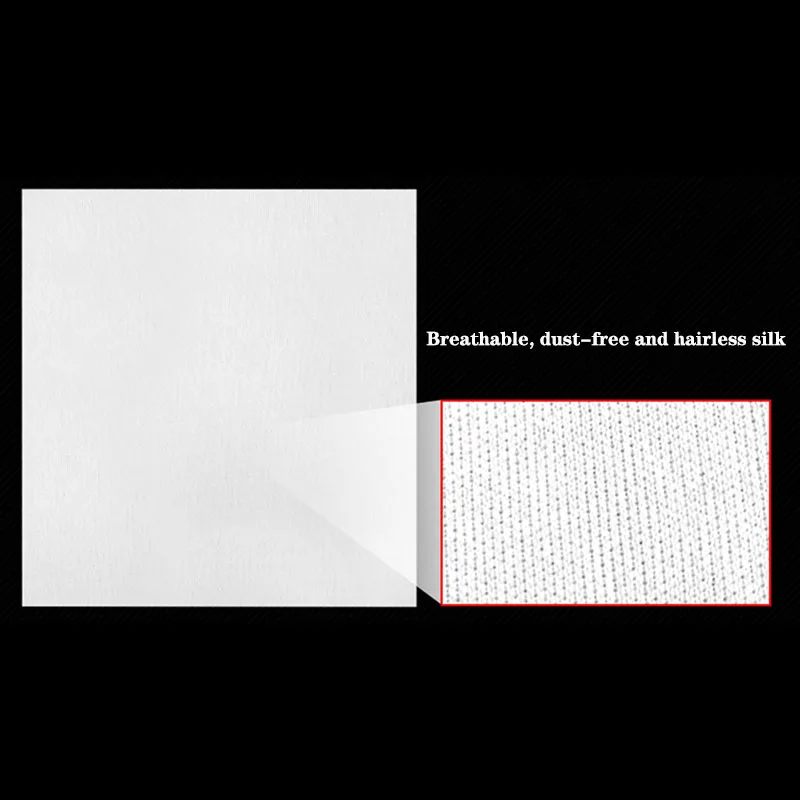 Kaisi 50Pcs Bag Soft  Cleanroom Wiper Non Dust Cloth Dust Free Paper Phone LCD Repair Tool for Class 1-10000 Clean Rooms