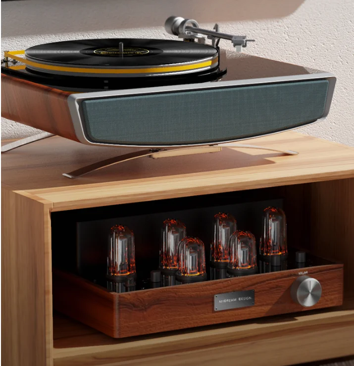 New Tiao·Vinyl record player LP American home Bluetooth audio vintage retro gramophone antique radio