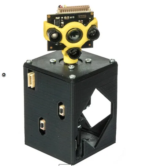 Free shipping make for Teraranger 360 degree rotation lidar laser ranging module ROS slam