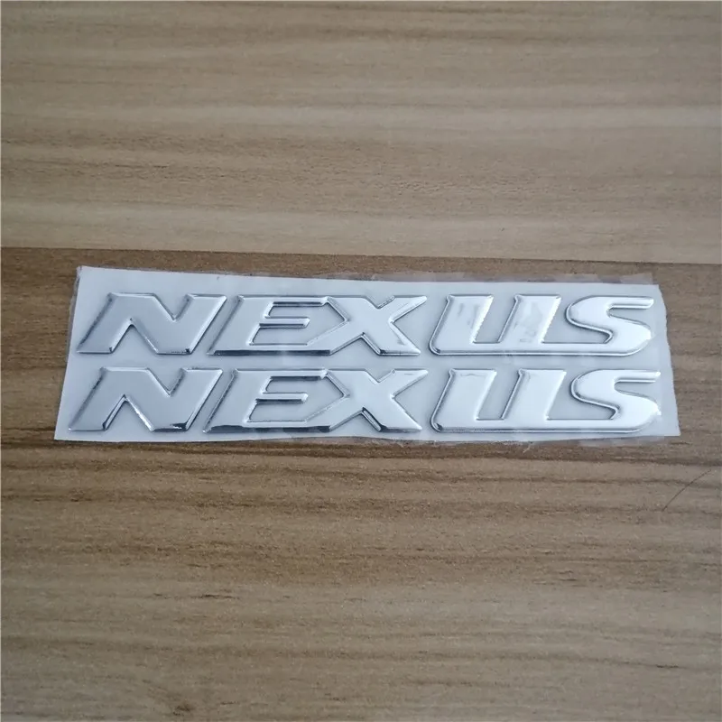 

Chrome Silver Motorcycle Emblem Badge Decal 3D Tank Wheel Logo Sticker For Gilera NEXUS Sticker