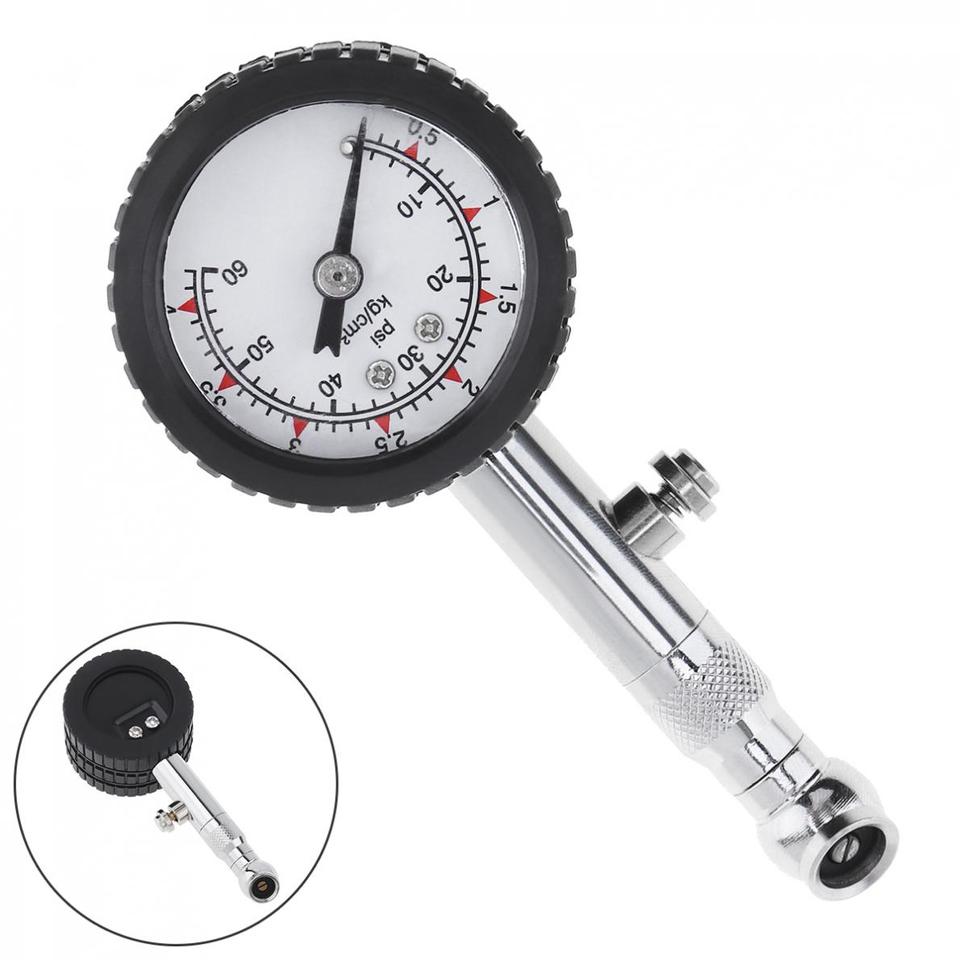 YD-6025 Accurate Auto Car Tire Pressure Gauge Meter Automobile Tyre Air Pressure Dial Meter Vehicle Tester 0-60 PSI