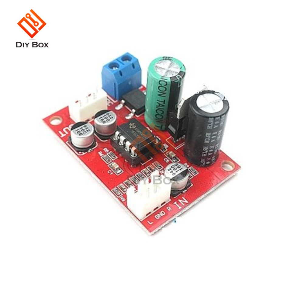 NE5532 Karaoke Board Microphone Amplifier Board DC 9-24V AC 8-16V Microfone Preamplifier Reverberation echo audio module diy kit