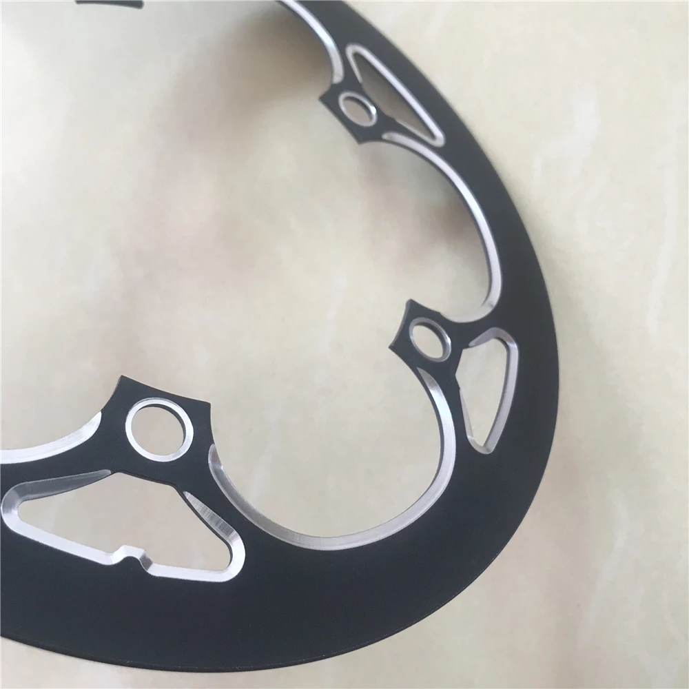 Folding Bike Chain Guard 130 BCD Aluminum Alloy 38T 39T 42T 44T 46T 48T 50T 52T 53T 56T 58T 60T Road Bicycle Chainring Cover