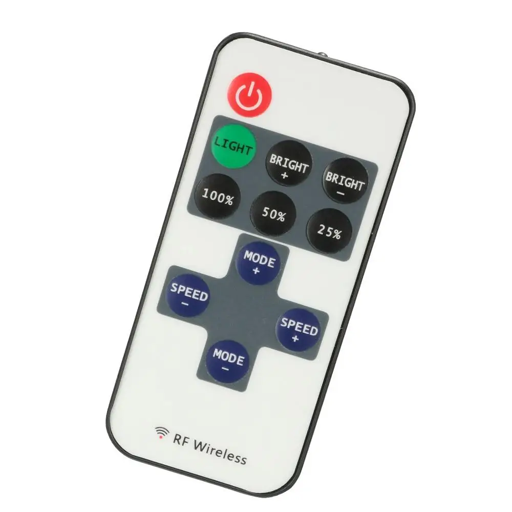 3pcs Mini DC12V Led Controller Dimmer 12A Wireless RF Remote to Control Single Color Strip Lighting 3528 5050 led strip