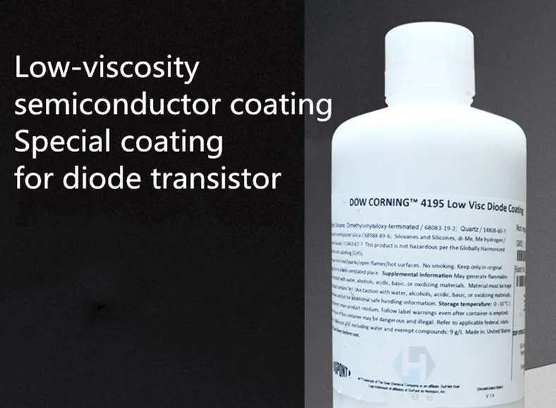 For Dow Corning DC4195 DC 4195  Silicone Resin Adhesive Low-viscosity Semiconductor Coating Special Coating for Diode Transistor