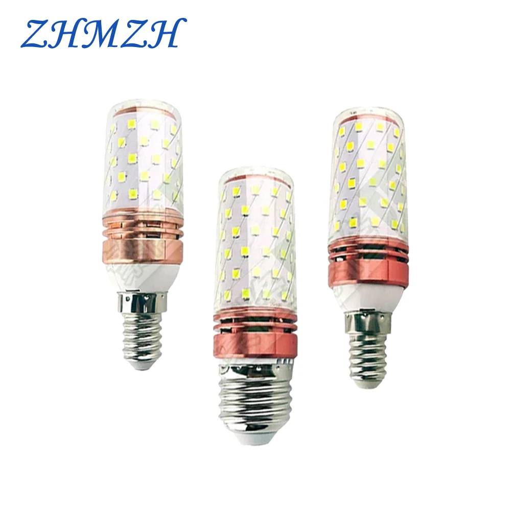 

AC220V LED Lamp 10pcs/lot LED Corn Bulb Ultra Brightness Candle Light Bulb Indoor Lighting E27 E14 12W 16W SMD 2835