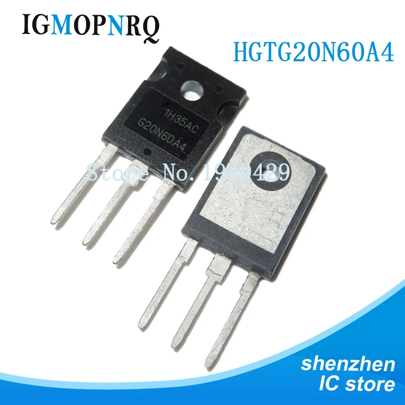 5PCS HGTG20N60A4 TO247 20N60A4 TO-247  authentic