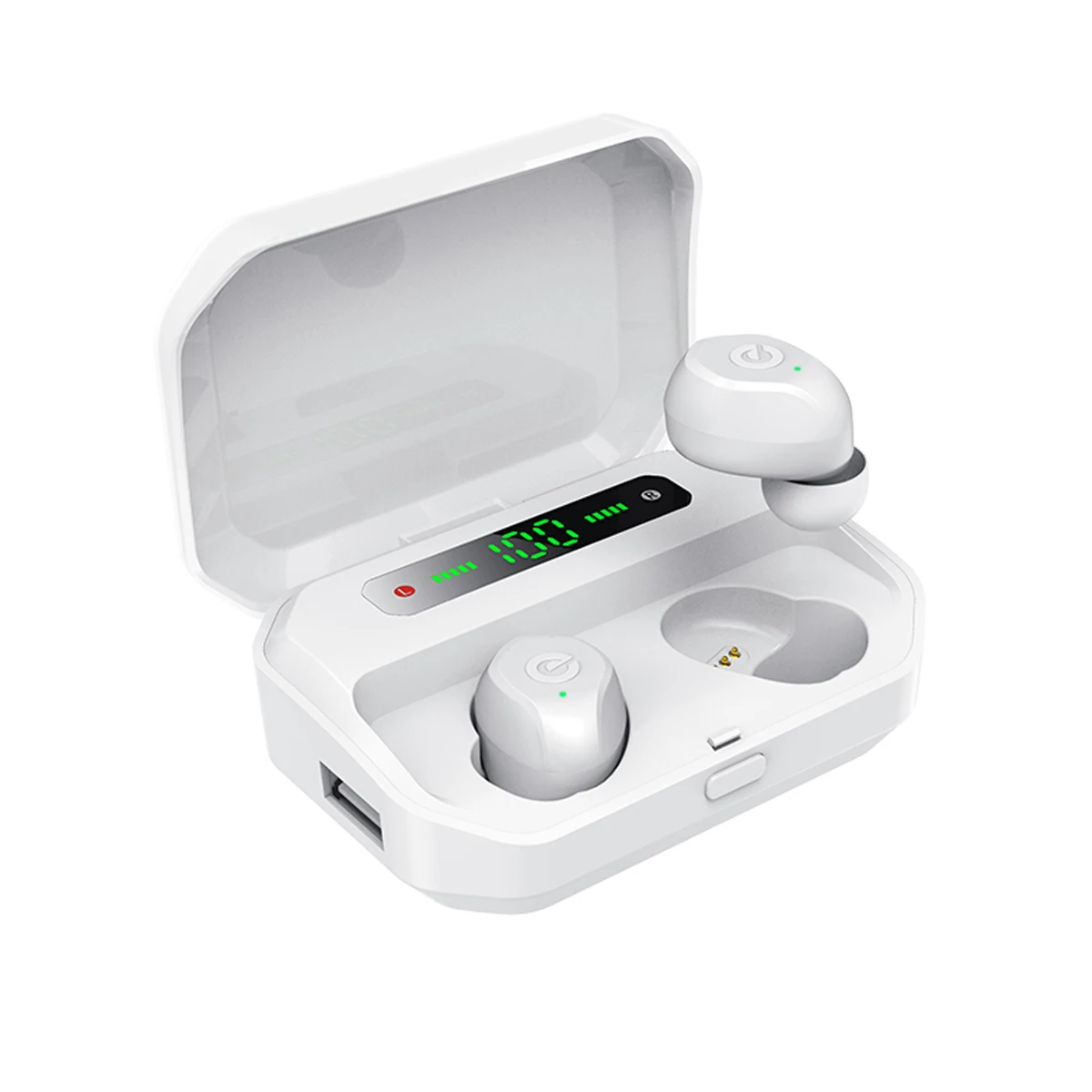 ZQB-auriculares inalámbricos P10-XSP con Bluetooth 1200, dispositivo de audio estéreo, HiFi, deportivos, con micrófono, 5,0 mAh