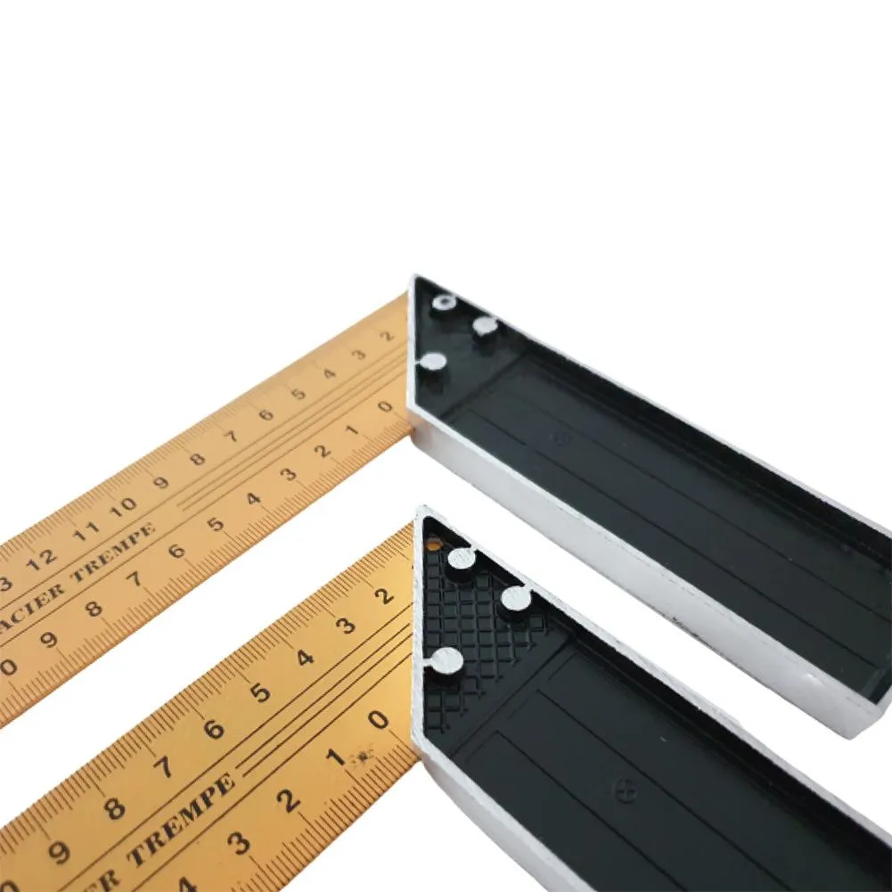 Stainless Steel L-Square Angle Ruler 90 Degree Angles 250mm/350mm Ruler Square Ruler For Woodworking Carpenter Measuring Tool