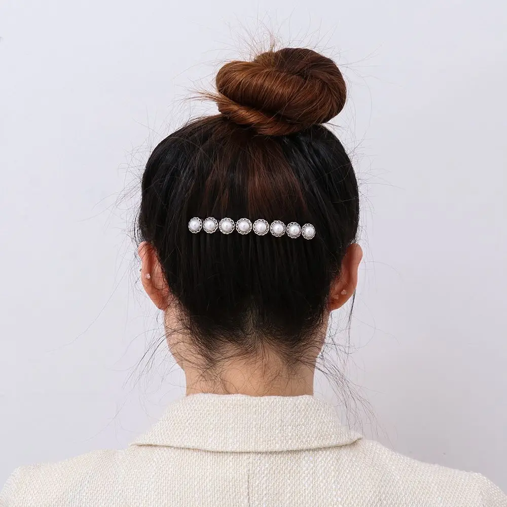 

20 Teeth Girls Headwear Hairband Inserted Hair Comb Bangs Hairpins Hair Clip Rhinestone Buttons
