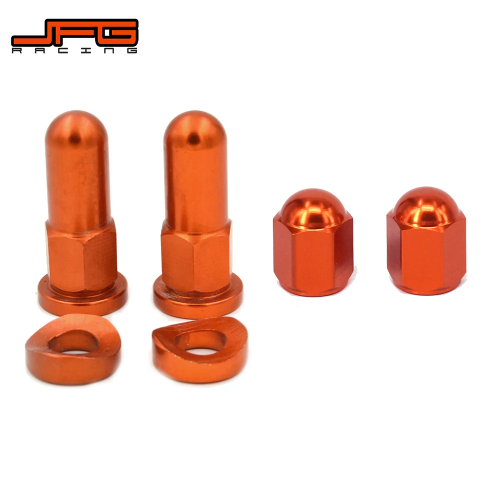 Motorcycle Rim Lock Nuts Bolts Spacer Valve Cap For HONDA CRF 250R 450R 250X 450X 250 450 450RX 250RX CR 125 250 CR250 Dirt Bike