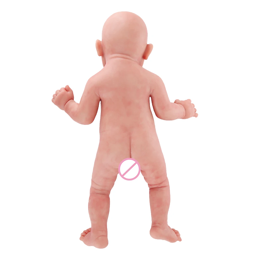 IVITA WB1513 59cm 5210g Real Soft Full Silicone Reborn Bebe Baby Boy Eyes Opened Doll Newborn Alive Laughing Babies Toy for Kids