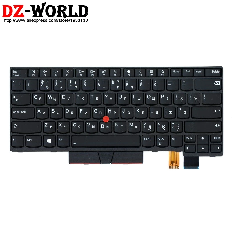 

New Original RU Russian Backlit Keyboard for Lenovo Thinkpad T470 A475 T480 A485 Laptop Backlight Russia Teclado 01HX441 01AX592