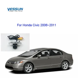 Car Rear View Camera For Honda Civic 2006 2007 2008 2009 2010 2011 HD CCD Night Vision rear camera