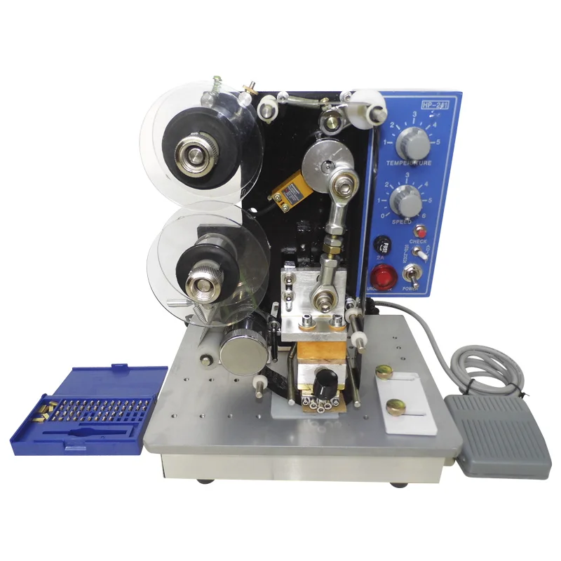 Fita Codificação Máquina, Prensa De Mão, Impressora De Código De Calor, Máquina De Impressão De Selo Quente, 241B
