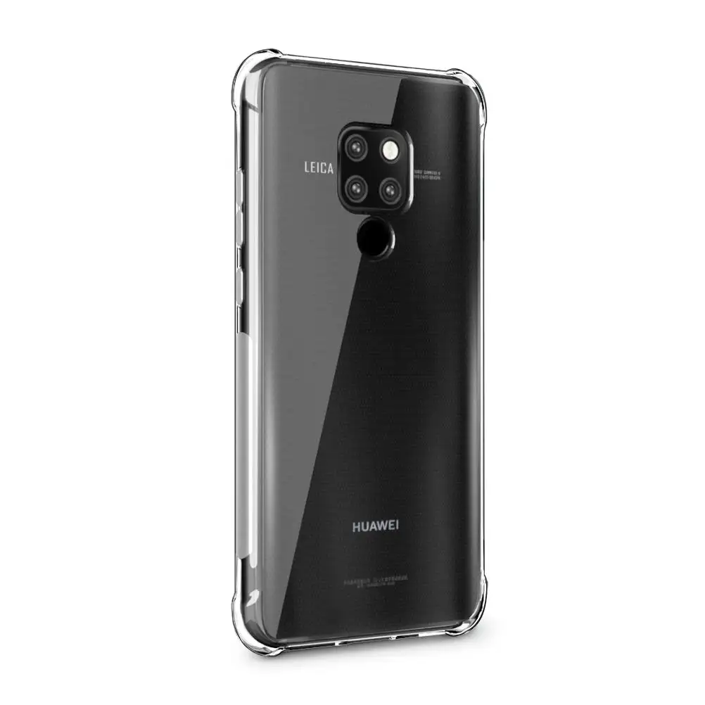 Soft Silicone Case For Huawei Mate 20X 5G Phone Luxury Premium Crystal Soft Shockproof tpu Clear Back Cover For Huawei Mate 20