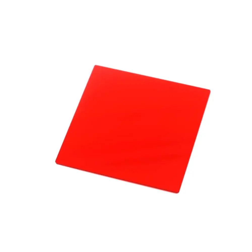 3 szt. Całkowity rozmiar 50x50mm uv cut 685nm filtr przepustowy IR szkło HB685