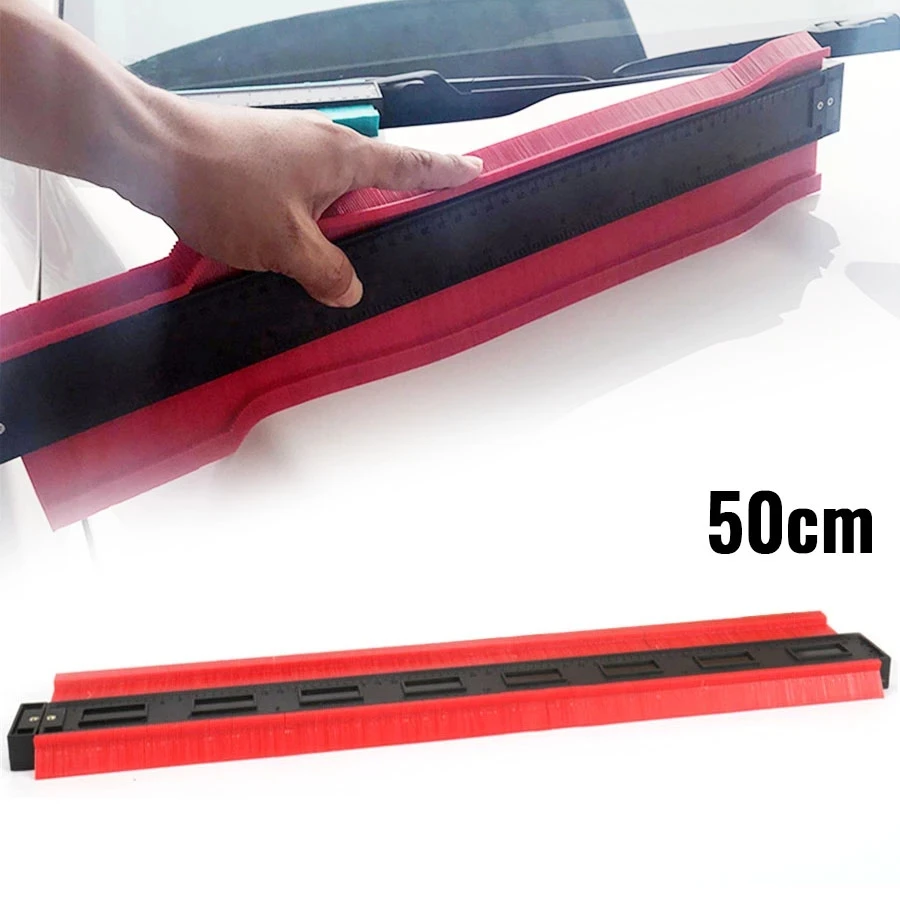 

50CM Car Dent Arc Measuremt Tool Measuring Instrument Contour Meter Car Body Repair Scale Ruler