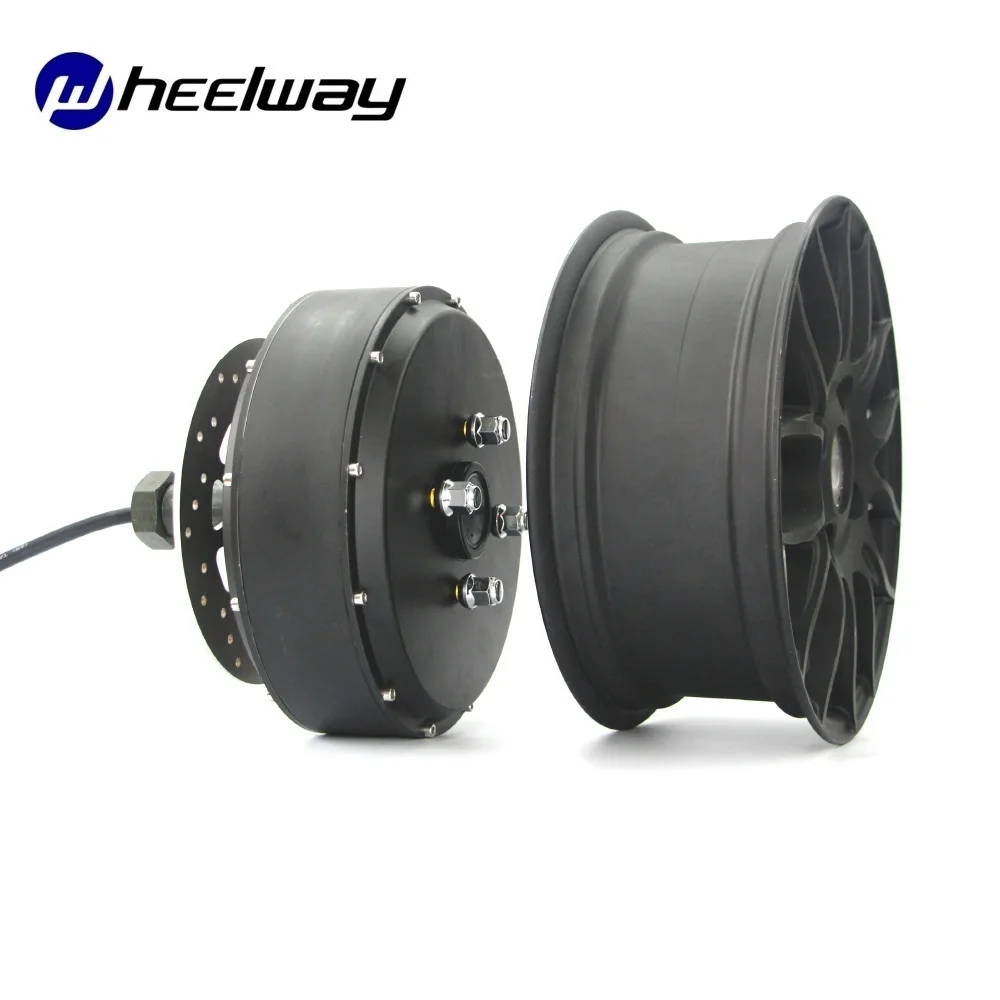 Brushless DC Motor for Electric Tricycle Power Motor, Single and Double Shaft, 12 inch, 48V, 60V, 2000W, 3000W, ATV, Golf Cart