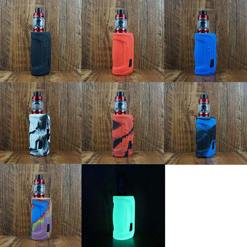 Étui de Texture pour Aegis Max 100W Kit Vape protection Silicone peau manchon couverture ModShield enveloppe gel