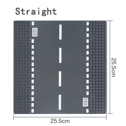 32*32 50*50 Punkte Klassische Grundplatten Blöcke DIY Kleine Größe Stadt Straße Ziegel Grundplatten Bau Gebäude spielzeug Für Kinder Geschenke