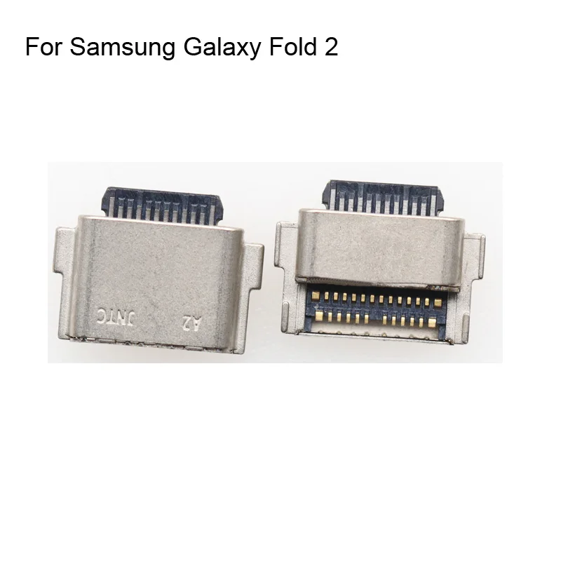 

5PCS For Samsung Galaxy Fold 2 USB socket Charging Port F9160 F916 W21 F700 Dock Connector Micro USB Charging Port High Quality