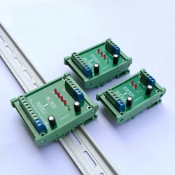 High-speed pulse signal 2MHz MCU PLC 3.3V 5V 12V 24V voltage level conversion module NPN output Optocoupler isolation