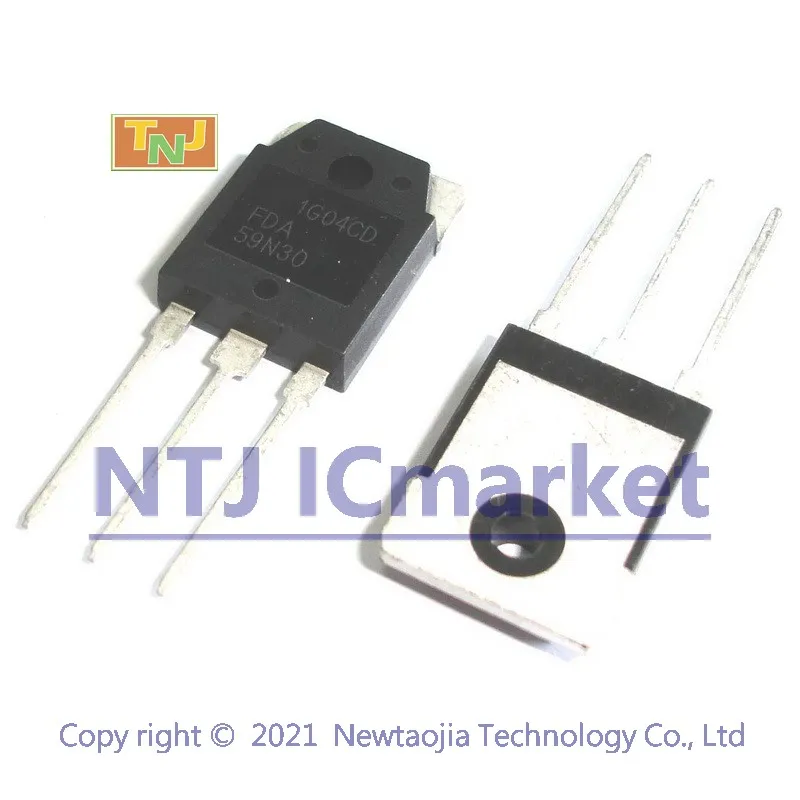 5 PCS FDA59N30 TO-3P FDA 59N30 300V N-Channel MOSFET