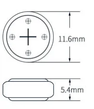 6PCS/LOT  A675 ZA 675 PR44 Zinc Air 1.45V Hearing aid battery