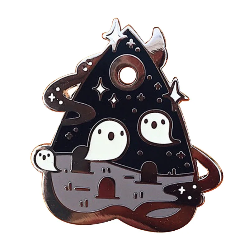 ouija pin badge