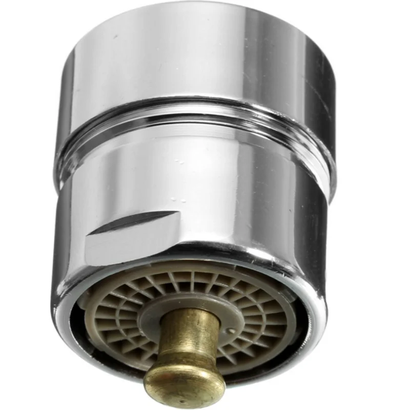 Torneira de latão com controle de um toque, arejador, economia de água Peças de parada de água de 23,6 mm Acessórios para torneiras de cozinha