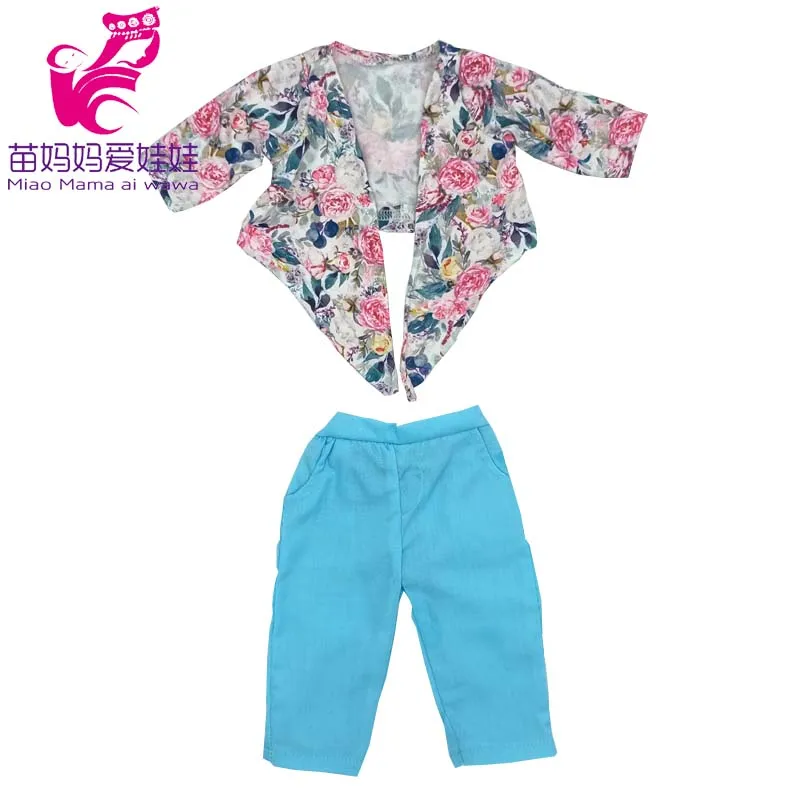 43cm Doll Clothes Coat Nenuco Ropa Y Su Hermanita 17 Inch Baby Dolls Jacket Children Girl Birthday Gifts