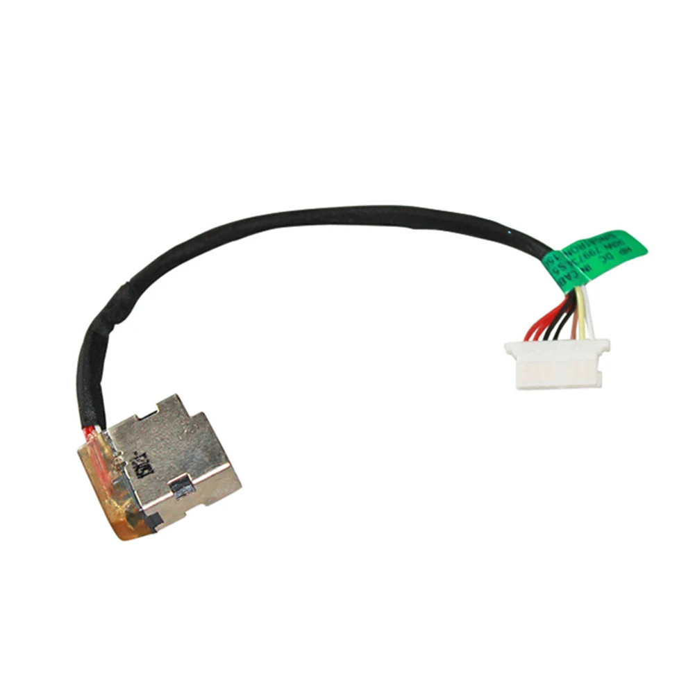 DC Jack Cắm Với Cáp Thay Thế Sạc Bền Cổng Hữu Ích Laptop Cổng Kết Nối Phụ Kiện Ổ Cắm Cho HP 799736-S57