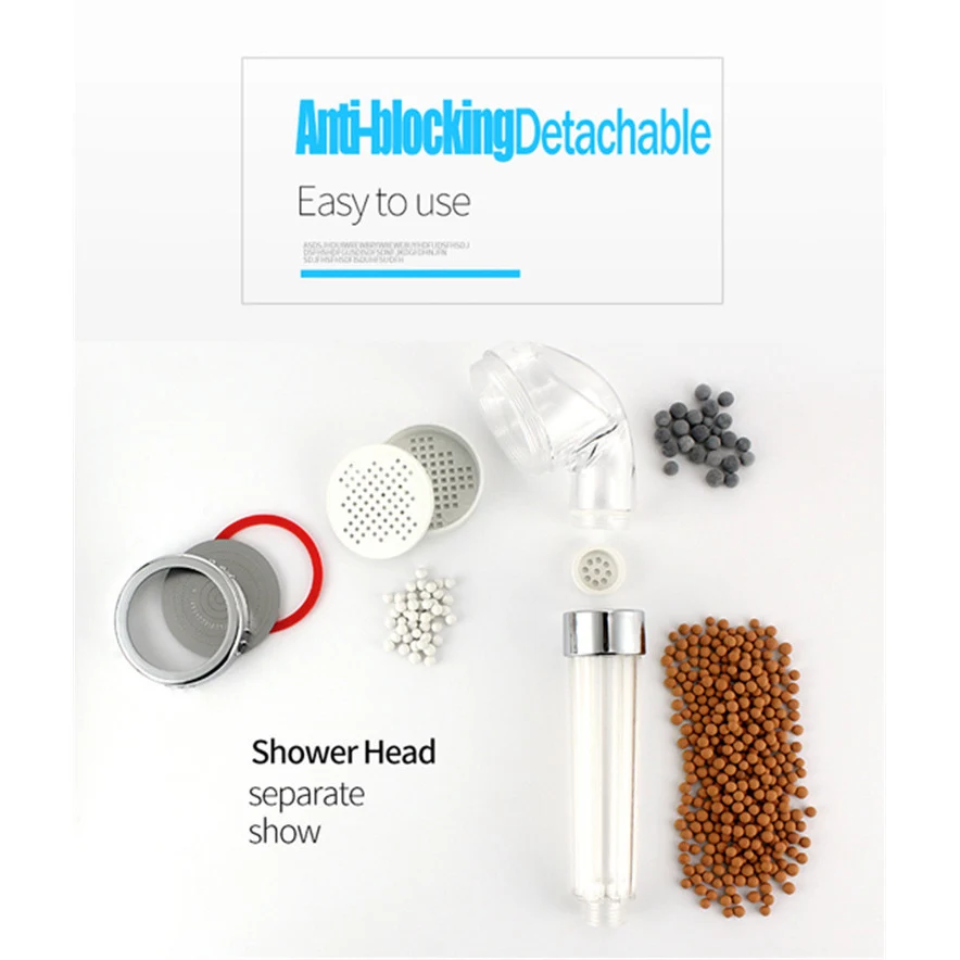Насадка для душа с эффектом фильтрации