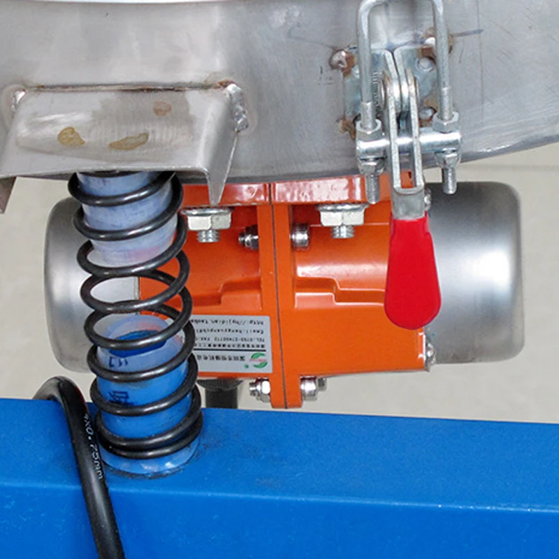 Portable flour vibrating sieve GY-X2 square linear vibrating sieve 300W small stainless steel vibrating sieve