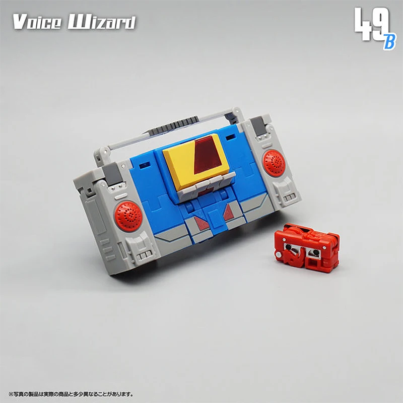 Mft Transformatie MF-49B MF49B Voice Wizard Blaster Emitter Recorder Model Pocket Oorlog Mechfans Actie Mini Figuur Robot Speelgoed