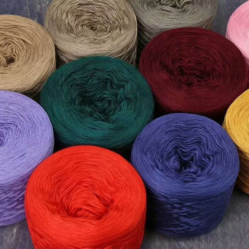 250g/grupa wełna przędza bawełniana miękka wielopasmowa nici dla dzieci ręcznie dzianinowy jedwab światło DIY szalik płaszcz Knitting Crochet Thread