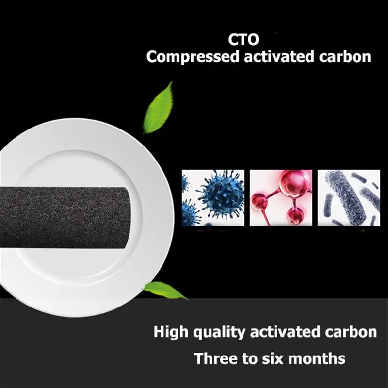 10Inch Cto Actived Carbon Water Filter,Water Filter Cartridge,Filter Het Water Verwijdering De Cholorine.
