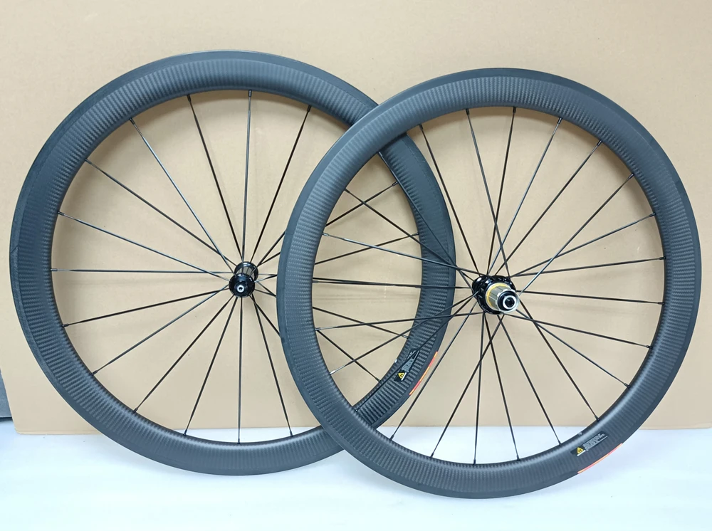 BOB Twill weave 700C 50mm 60mm Carbon Wheels 25mm width Rim Brake Clincher Road Bicycle Carbon Wheelset with A291 hubs