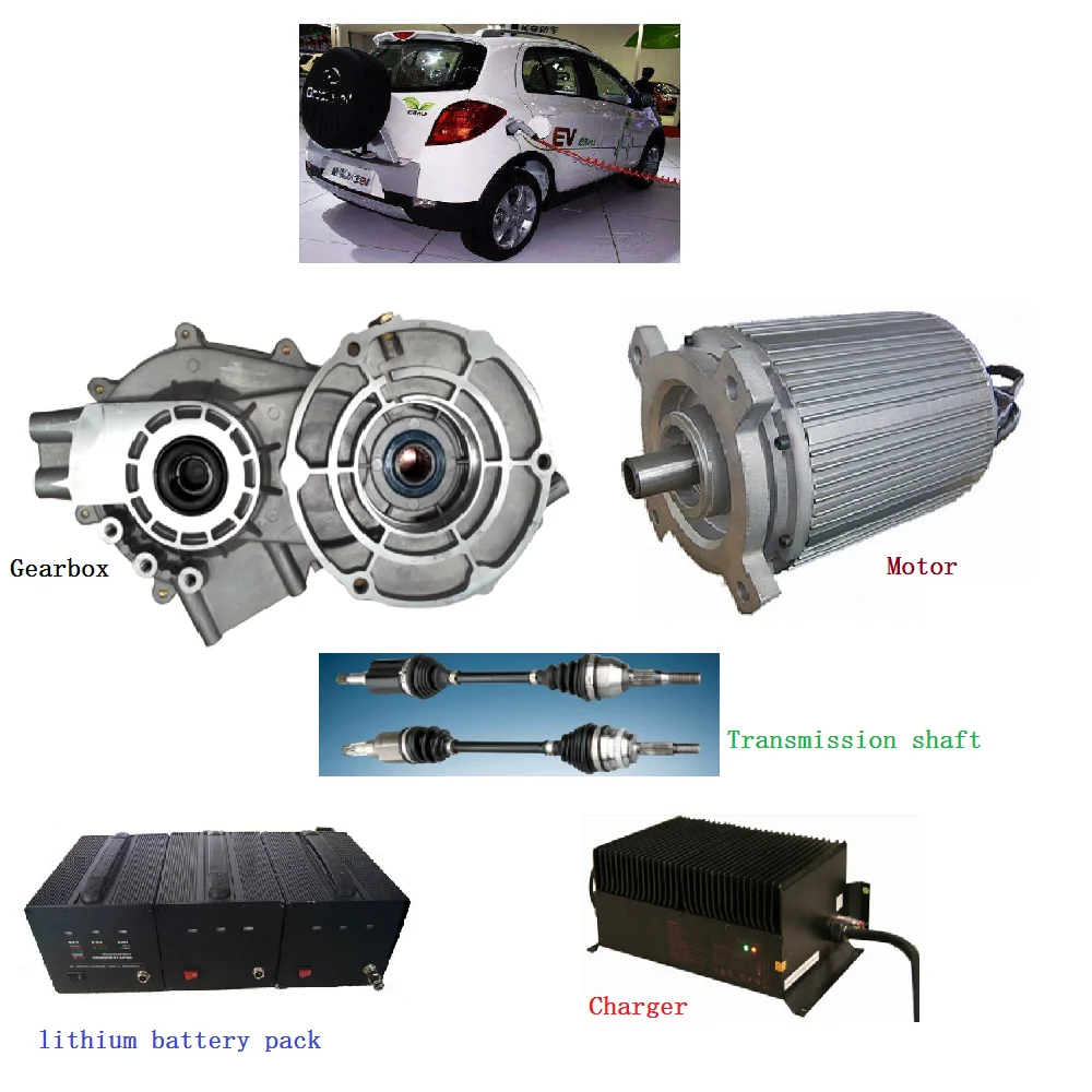 electric car conversion kit/Shinegle high efficiency  waterproof IP67 96v/108v 15KW boat motor  for  