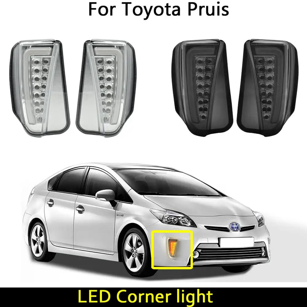 

For Toyota Pruis Hybrid 2012-2014 LED Corner lamp Daytime Running Light Clearance lights turn signal