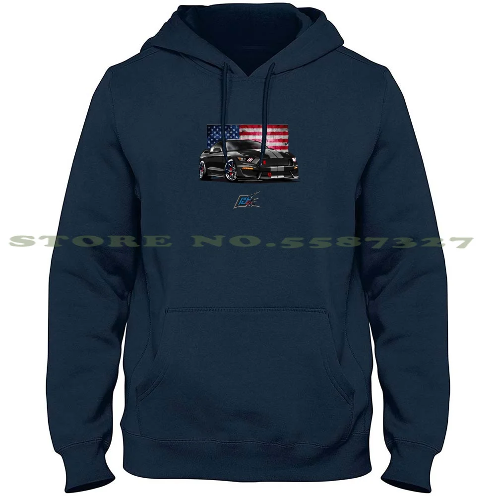 Толстовка с длинным рукавом Mustang Gt350 R, черная толстовка с логотипом для кабриолета Fastback V8 Gt500 Saleen Boss302, мышечная машина