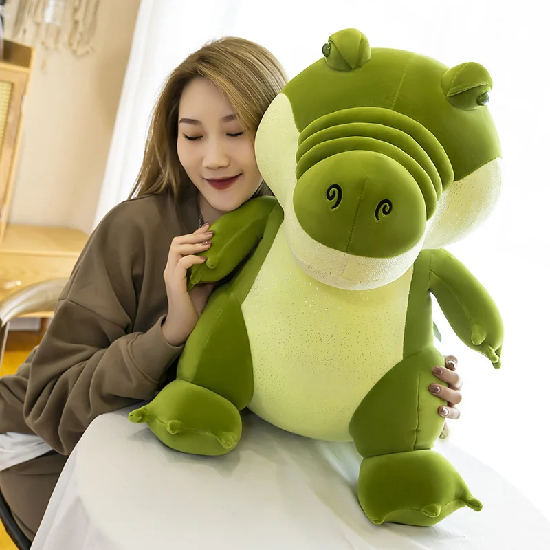 

Hot Nice Huggable Cute Crocodile Plush Toy Stuffed Fluffy Cartoon Animal Doll Girlfriend Sleeping Pillow Baby Kids Birthday Gift